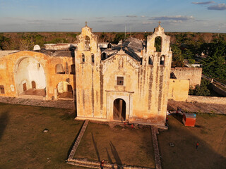 Iglesia de Man&iacute;, Yucat&aacute;n,M&eacute;xico