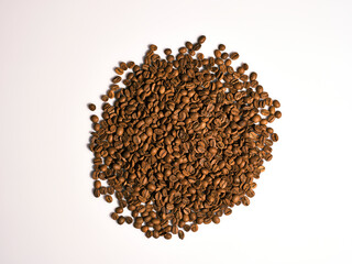 Delicious roasted fresh coffee beans