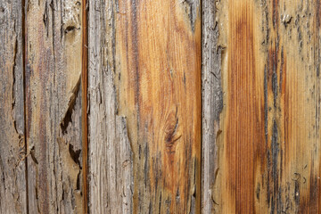 Detalle de textura de madera estropeada y vieja