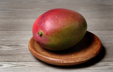 Mango on a plate