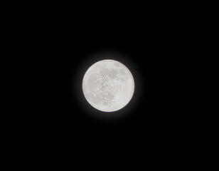 Luna en la noche