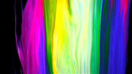 Bright colorful abstractions