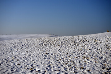 Dunes on the winter.