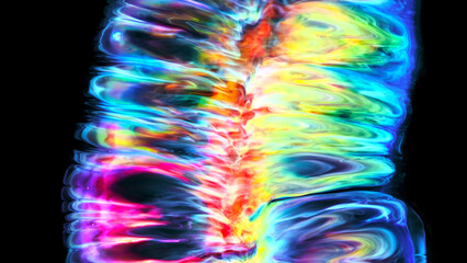 Bright colorful abstractions