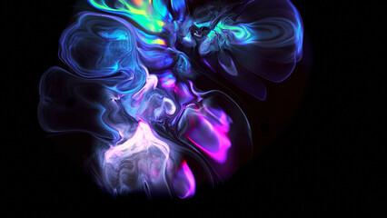 Bright colorful abstractions