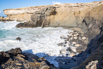 Bay in Fuerteventura, Canary Islands, Spain