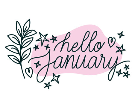 phrase of hello january
