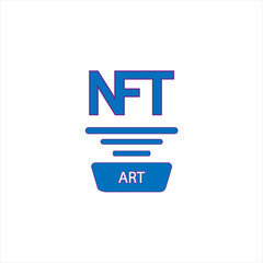 Isolated NFT icon Digital transaction concept Vector illustration