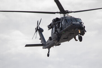 Fototapeta na wymiar Blackhawk helicopter