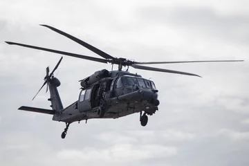 Deurstickers Helikopter Blackhawk helicopter