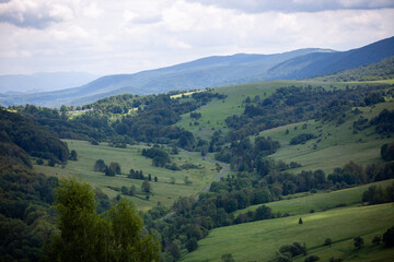 Fototapeta premium landscape with mountains