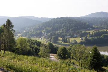 landscape in the mountains