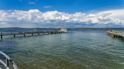 Ferry at lake constance, Bodensee