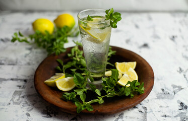 Mojito Cocktail with Lime and Mint 02