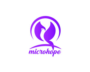 Modern Passionate Disability People Support  Logo template, fully vector and customized logo design
