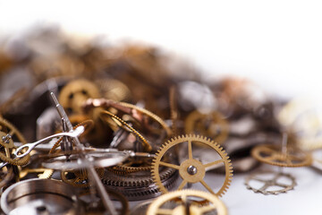 Gears on the table