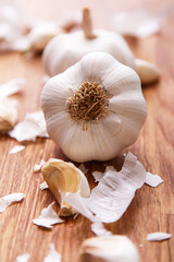 White garlic