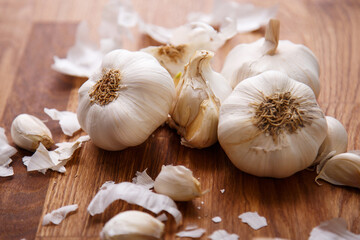 White garlic