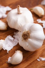 White garlic