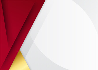 Obraz premium Red gold abstract background modern minimalist for certificate and presentation design. Suit for business, corporate, institution, party, festive, seminar, and talks.