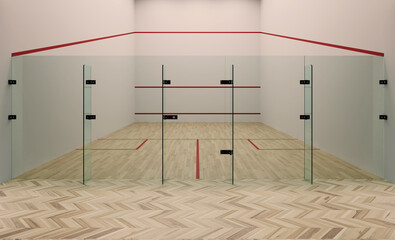 Squash court - sport 