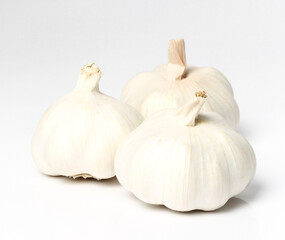 Garlic on the table