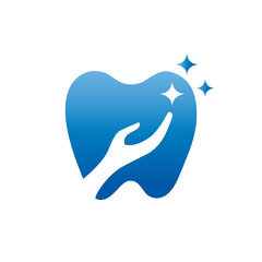 Logo for tooth with heart