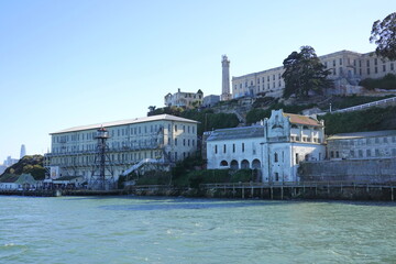 Cruising around Alcatraz Island