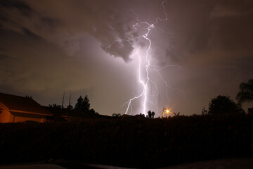 Lightning strike