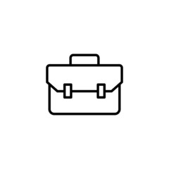 Briefcase icon. suitcase sign and symbol. luggage symbol.