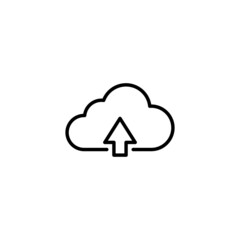 cloud icon. cloud sign and symbol