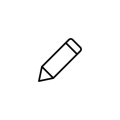Pencil icon. pen sign and symbol. edit icon vector
