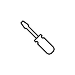 Screwdriver icon.tools sign and symbol
