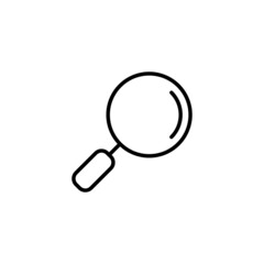 Search icon. search magnifying glass sign and symbol