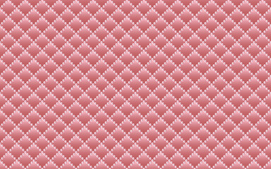Fototapeta premium Pink geometric background. Vector illustration. 