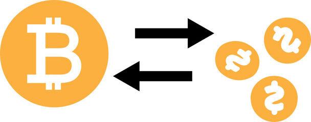 Obraz premium Exchange Money icon