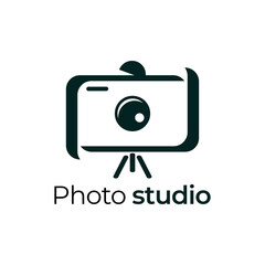 Camera Logo Vector Icon Illustration
