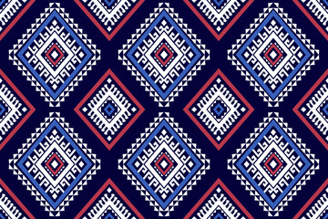 Aztec geometric ethnic seamless pattern traditional. Tribal style. Design for background, carpet,wallpaper,clothing,wrapping,batik,fabric,Vector,illustration,embroidery.