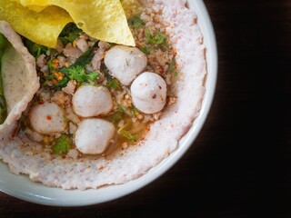 Thai Tom Yum Noodle Soup