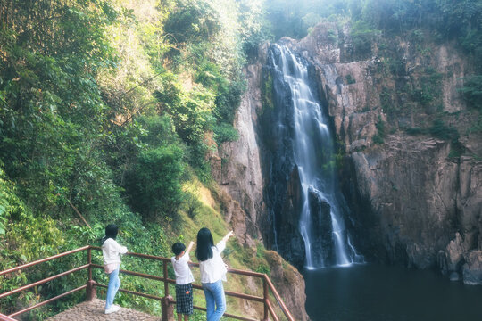 Heaw Narok waterfall, Khaoyai National Park,Thailand.
