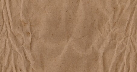 Kraft paoer creased Texture for Background	