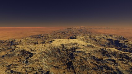 science fiction wallpaper, cosmic landscape, realistic exoplanet, abstract cosmic texture, beautiful alien planet in far space, detailed planet surface, abstract aerial view 3d render