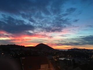 Fototapeta premium Sunset at Dubrovnik