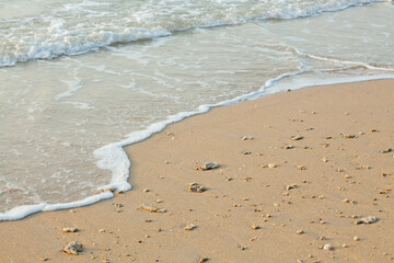 Sea and sand at Khao Lak,Thailand.