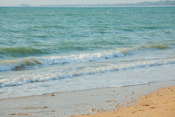 Sea and sand at Khao Lak,Thailand.