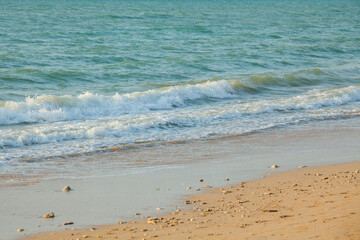 Sea and sand at Khao Lak,Thailand.
