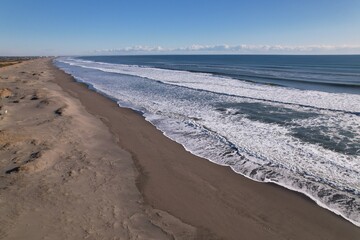 早朝の九十九里浜　