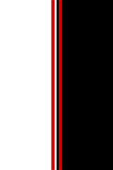 double solid line red line