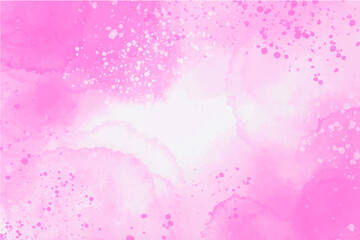 Pink watercolor abstract texture background
