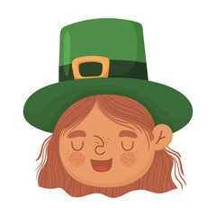 leprechaun woman design